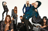 Fall 2009 Gucci by Frida Giannini Ad Campaign Black Jersey Draped Back Jumpsuit