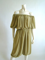 1970s Draped Harem Jumpsuit