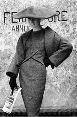 c1955 Christian Dior Original Demi-Couture Fitted Dress