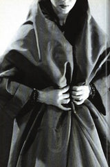 1954 Christian Dior Couture Silk Coat