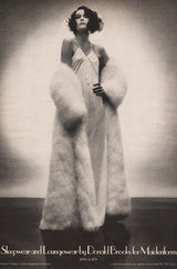 1973 Donald Brooks Ostrich Feather Maxi Coat