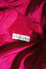1954 Christian Dior Couture Silk Coat