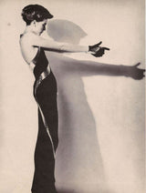 Museum Held Fall 1990-91 Geoffrey Beene Sequin & Lace Dress