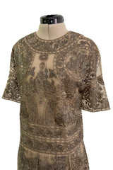 Spring 2014 Valentino by Pierpaolo Piccioli & Maria Grazia Chiuri Runway Look 62 Densely Beaded Mini Dress Play Suit