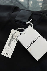 Spring 2021 Givenchy by Matthew Williams Runway Black Backless Knit Dress w Open Cut Outs