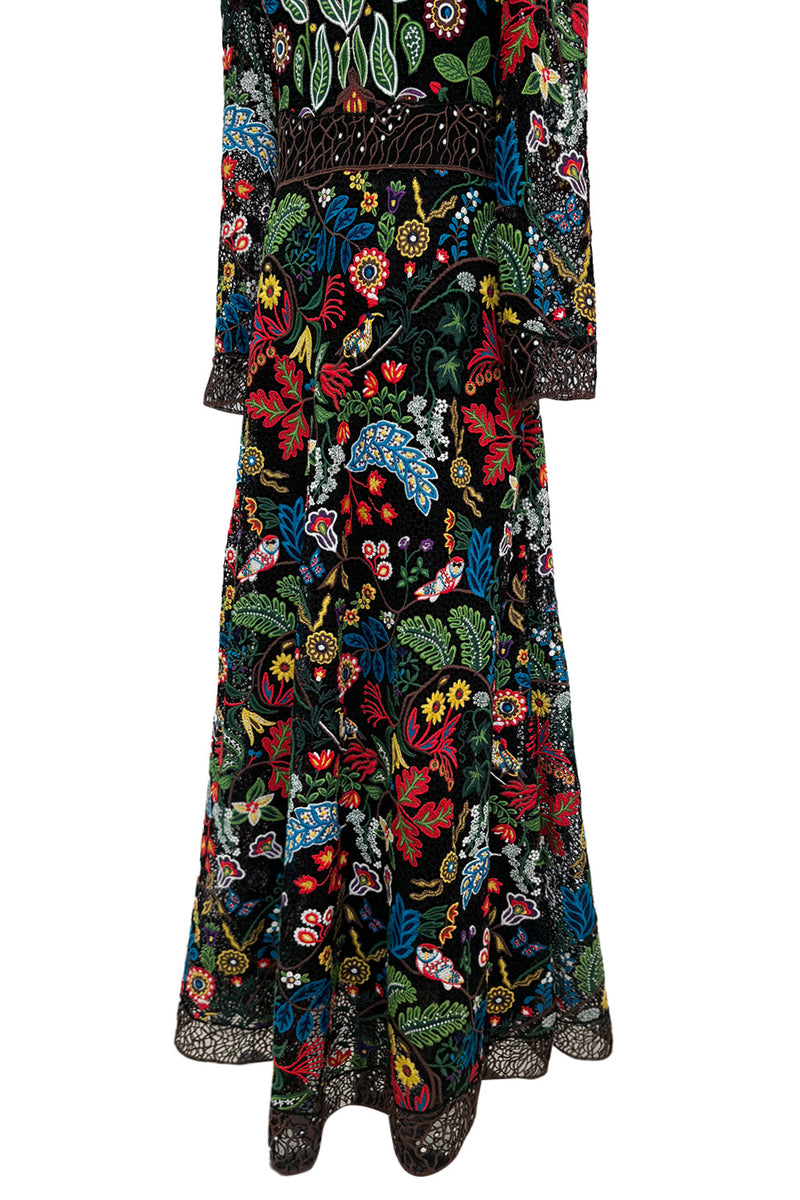 Exquisite Resort 2016 Valentino by Pierpaolo Piccioli & Maria Grazia Chiuri Embroidered Dress