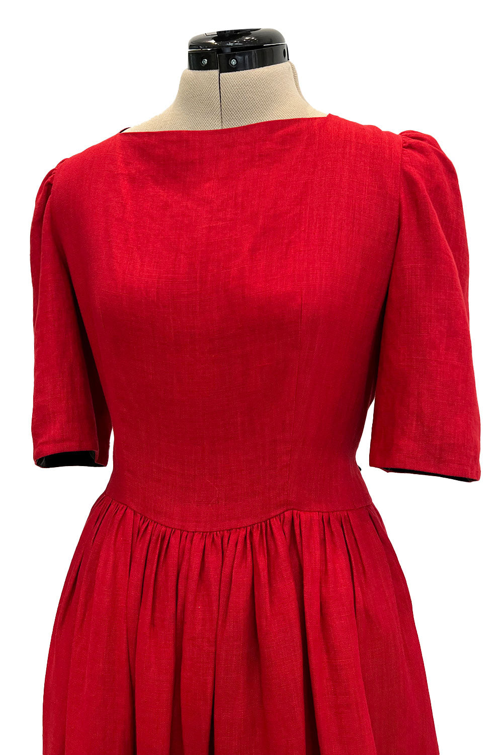 Spring 1972 Lanvin by Jules-Francois Crahay Striped One Shoulder Dress