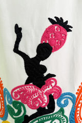 Exceptional Spring 2011 Prada by Miucci Prada Runway Look 27 & Ad Campaign Embroidered & Beaded White Dress