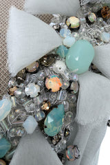 Prettiest Resort 2009 Valentino by Alessandra Facchinetti Look 16 Palest Dusty Green Silk Organza Dress