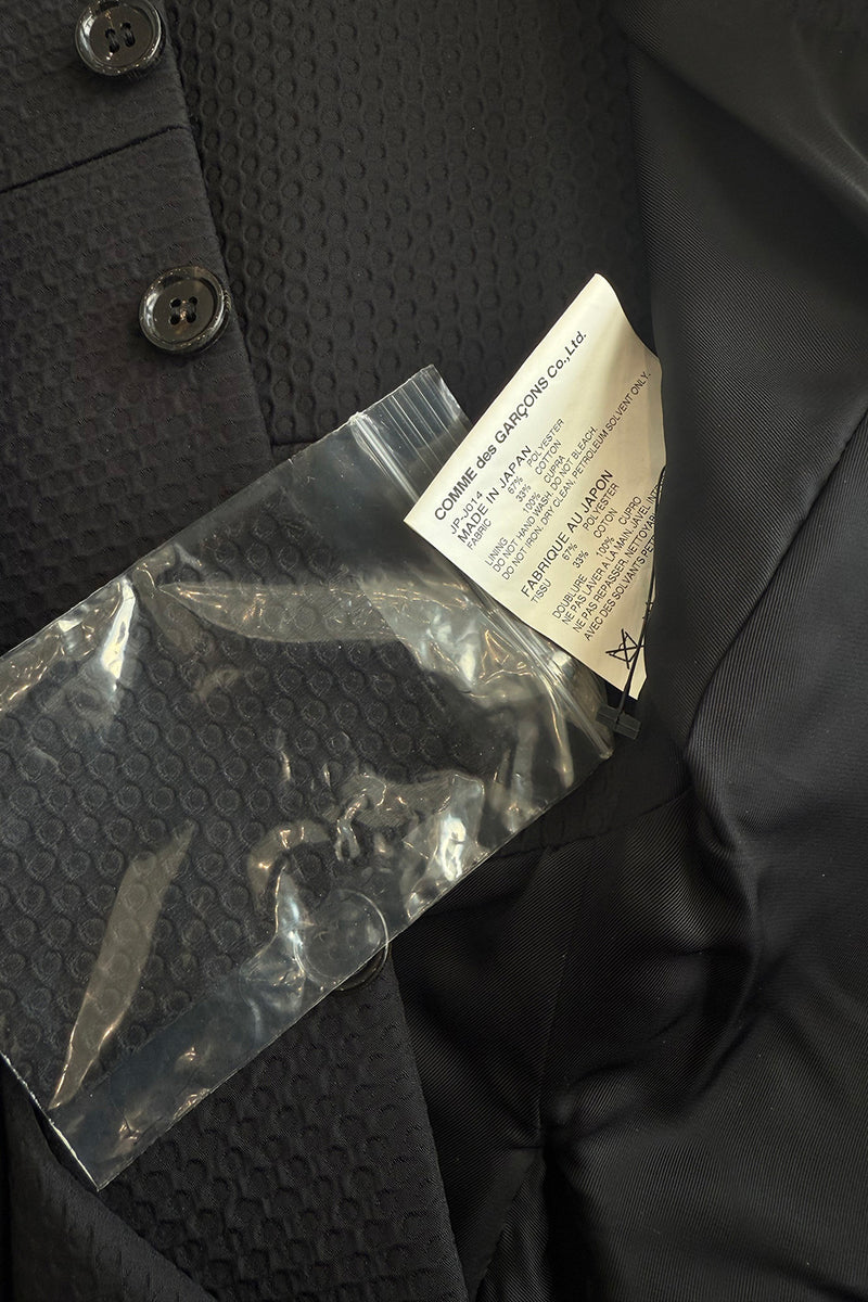 Fall 2015 Junya Watanabe Commes des Garcons Runway Look 6 Black Oragami Jacket