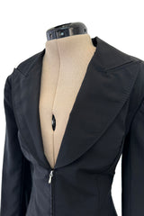 Rare Spring 2000 Givenchy by Alexander McQueen Runway Look 12 Jumpsuit w Drawstring Cuffs