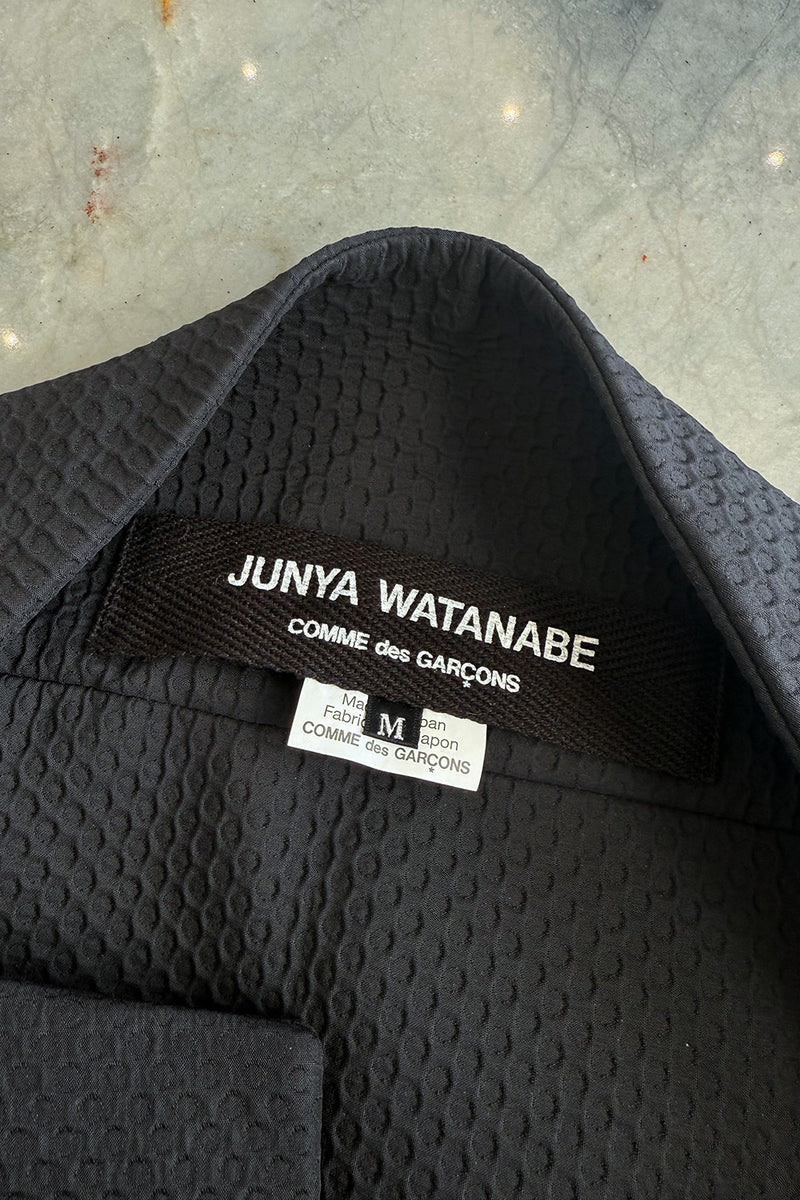 Fall 2015 Junya Watanabe Commes des Garcons Runway Look 6 Black Oragami Jacket