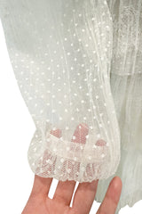 Prettiest Fall 2015 Valentino by Pierpaolo Piccioli & Maria Grazia Chiuri White Lace & Net Dress