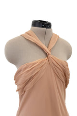 Prettiest Spring 2006 Christian Dior by John Galliano Pink Ombre Silk Chiffon Dress