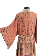 Spring 2017 Valentino by PierPaolo Piccioli Runway Look 20 Zandra Rhodes Print Silk Dress