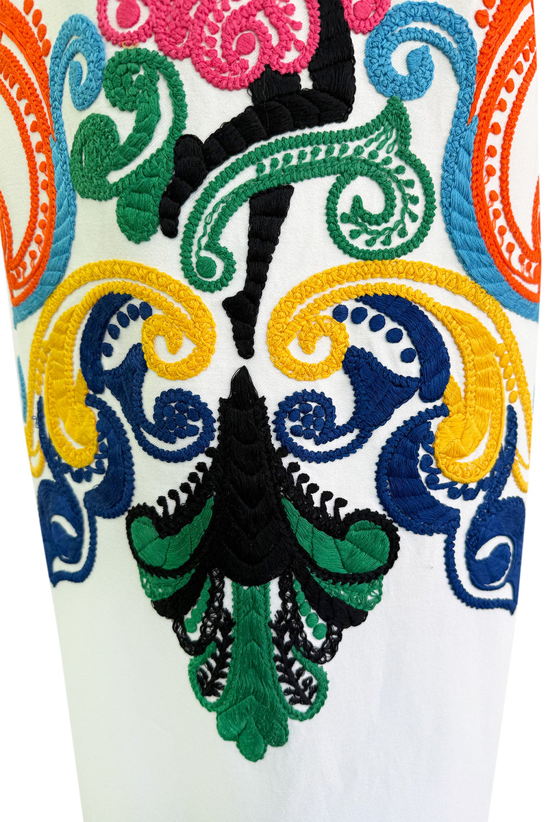Exceptional Spring 2011 Prada by Miucci Prada Runway Look 27 & Ad Campaign Embroidered & Beaded White Dress