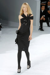 Well Documented Fall 2007 Chanel by Karl Lagerfeld Look 63 Runway & Ad Campaign Dress w Bows