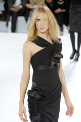Well Documented Fall 2007 Chanel by Karl Lagerfeld Look 63 Runway & Ad Campaign Dress w Bows