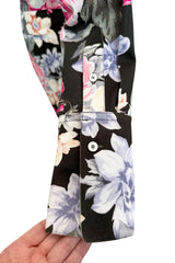 Well Documented Resort 2012 Celine by Phoebe Philo Floral Top or Jacket & Cropped Pant Suit