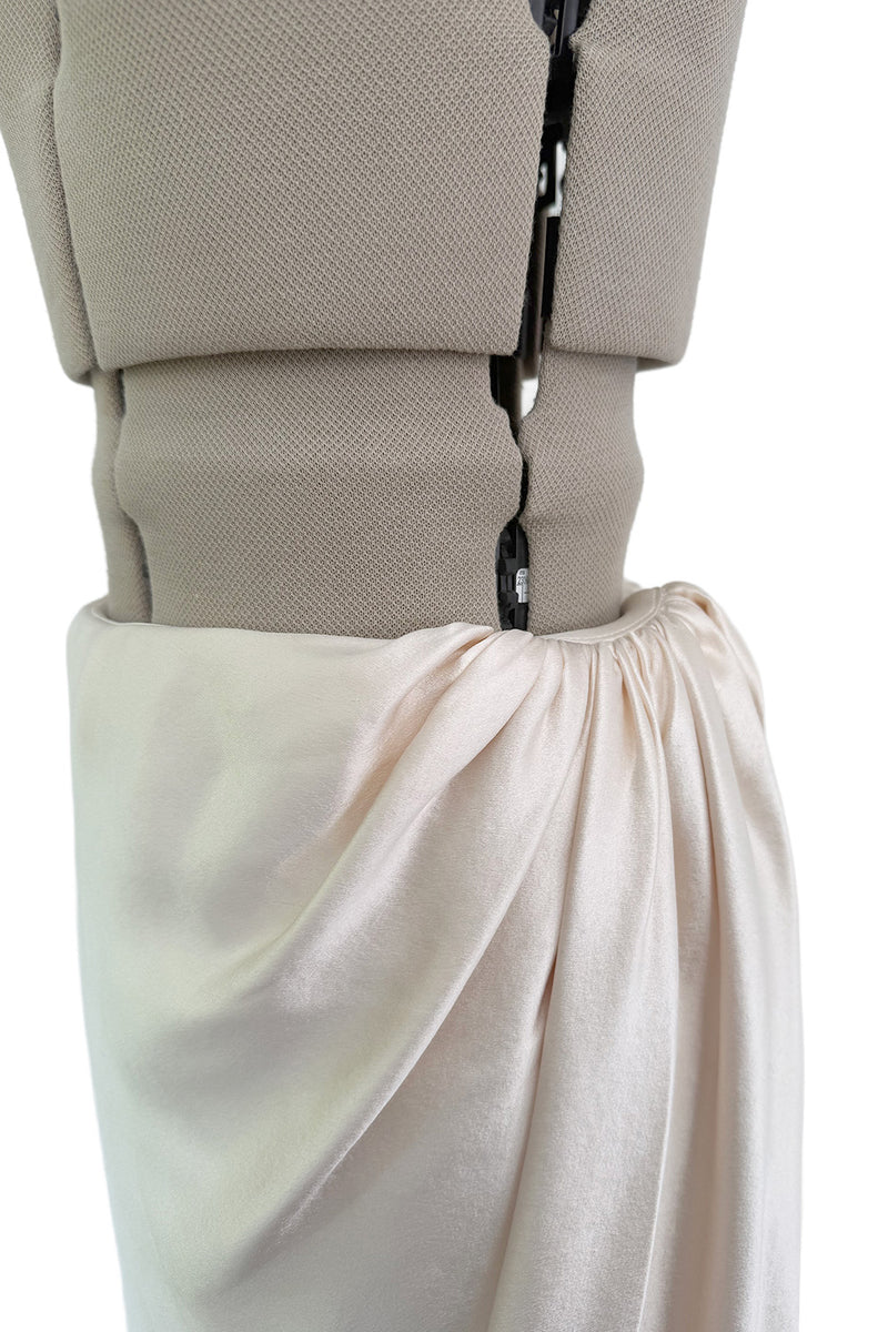 Prettiest Spring 2000 Original Valentino Runway Look 84 Embroidered Camisole, Jacket & Silk Skirt Set
