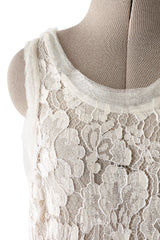 Gorgeous Resort 2012 Lanvin by Aber Elbaz Ivory Lace, Silk & Silk Netting Wedding Dress