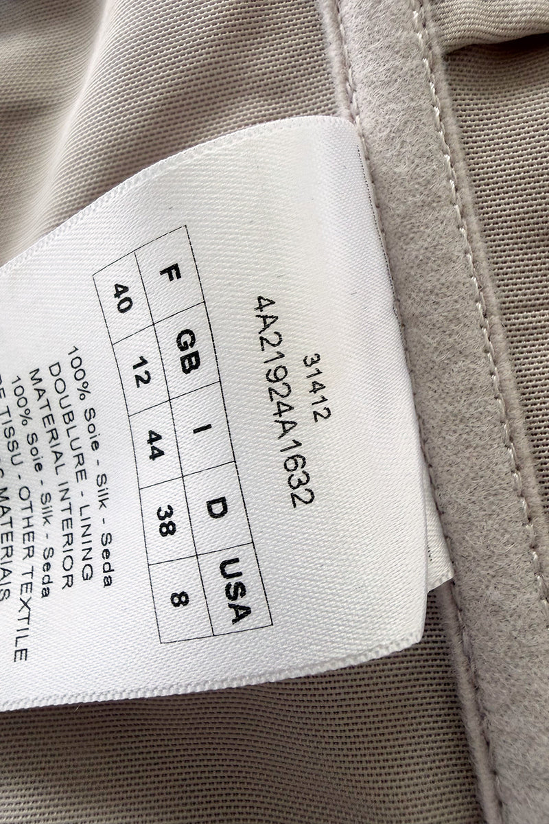 Outstanding 2014 Christian Dior by Raf Simons Strapless Palest Soft Pink Dress w Tiered Skirting