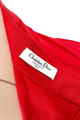 Ad Campaign Fall 2003 Christian Dior by John Galliano Runway Silk Halter Dress