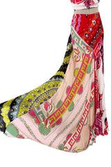 Amazing Spring 2012 Emilio Pucci by Peter Dundas Runway Look 12 Pucci Print Silk Top & Skirt Set