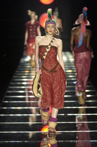 Sexy Fall 2002 Christian Dior by John Galliano Look 23 in Black