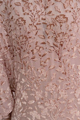 Cruise 2026 Christian Dior by Maria Grazia Chiuri Runway Look 55 Cut Velvet Silk Chiffon Dress