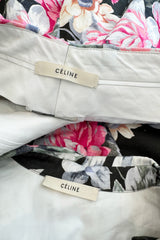 Well Documented Resort 2012 Celine by Phoebe Philo Floral Top or Jacket & Cropped Pant Suit