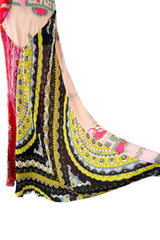 Amazing Spring 2012 Emilio Pucci by Peter Dundas Runway Look 12 Pucci Print Silk Top & Skirt Set