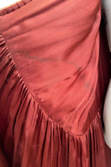 Incredible 1980s Carolina Herrera Angora & Mohair Knit Cape w Panels of Metallic Gold Thread