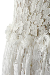 Gorgeous Resort 2012 Lanvin by Aber Elbaz Ivory Lace, Silk & Silk Netting Wedding Dress