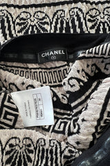 Easy to Wear Cruise 2018 Chanel by Karl Lagerfeld Look 13 Knit Sheath Dress w Tie Shoulders