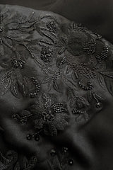 Fall 2008 Alexander McQueen 'The Girl Who Lived in a Tree' Strapless Draped Silk Dress w Elaborate Beading
