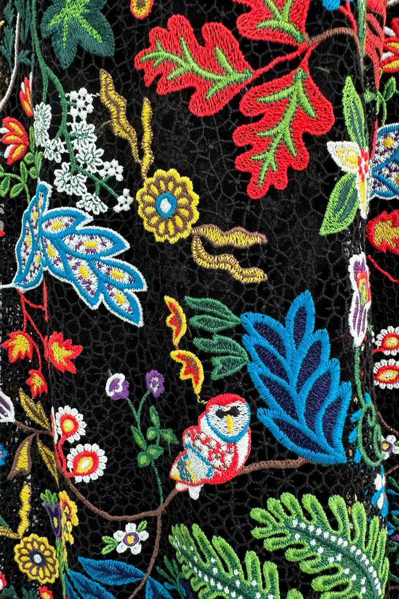 Exquisite Resort 2016 Valentino by Pierpaolo Piccioli & Maria Grazia Chiuri Embroidered Dress