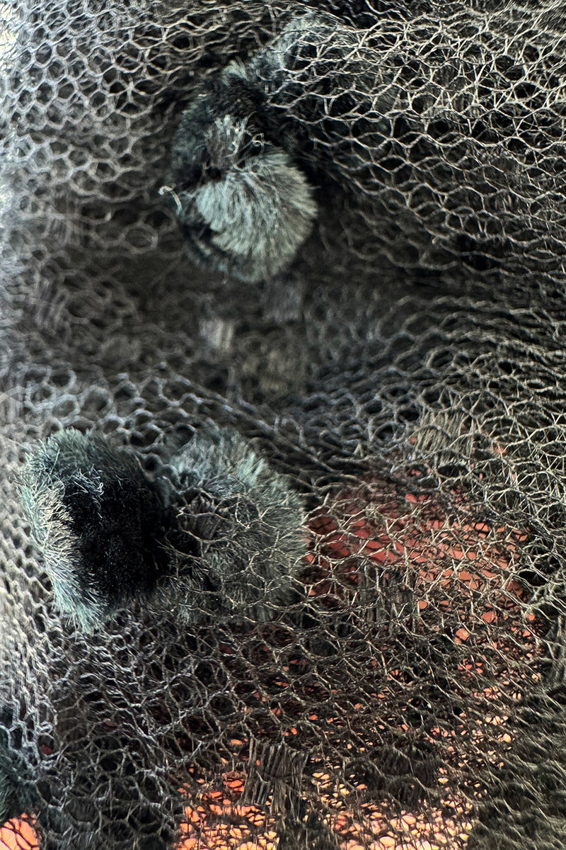 Extraordinary Winter 1954 Cristobal Balenciaga Haute Couture Strapless Black Silk Dress w Lace Bodice