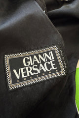 Very Rare Spring 1993 Versace by Gianna Versace Runway & Lookbook 'Miami Collection' Floral Print Silk Vest