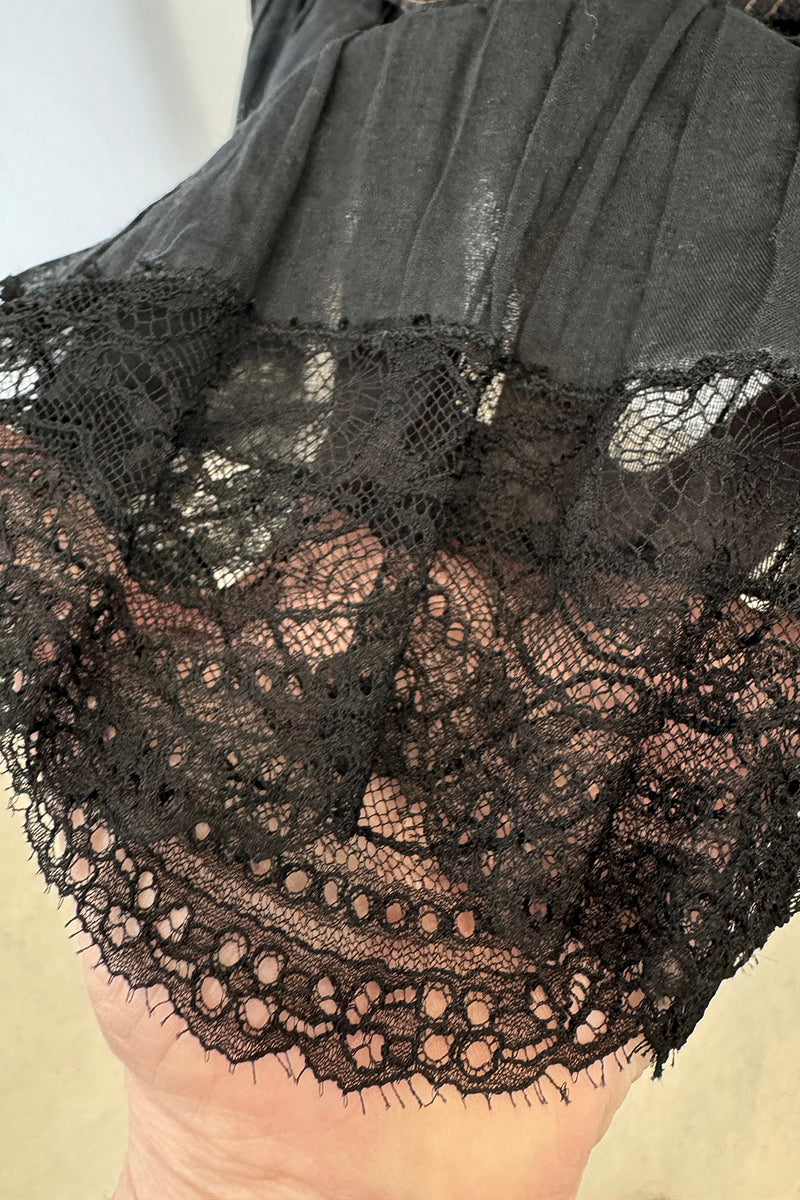 Exceptional Fall 2002 Alexander McQueen Runway Look 44 Corset Mini Dress w Leather Details