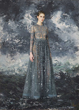 Pre-Fall 2015 Valentino by Pierpaolo & Piccioli & Maria Grazia Chiuri Look 97 Net & Mirror Dress