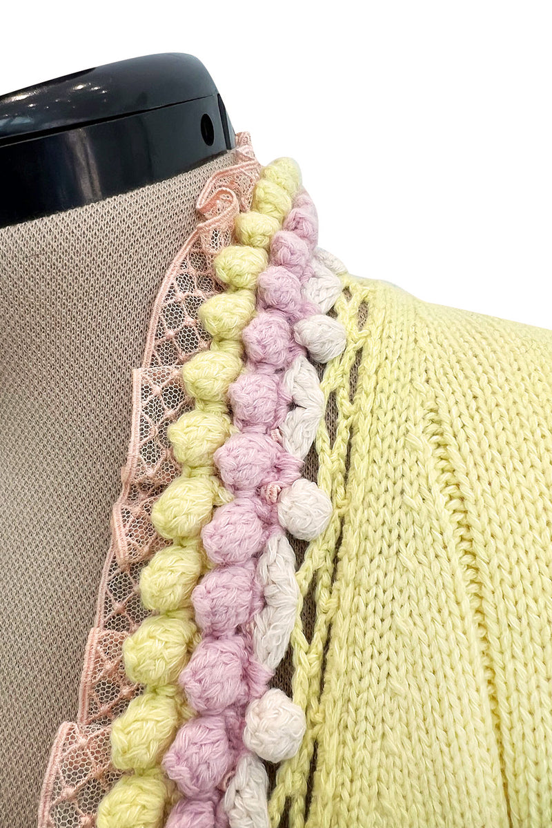 Zimmermann Women's Devi Crochet Midi-Skirt - Cream - Size 2