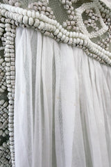 Resort 2017 Valentino by Pierpaolo Piccioli & Maria Grazia Chiuri Runway Look 67 Beaded Cotton Dress