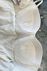 Incredible 2022 Alexander McQueen by Sarah Burton Ivory Silk Chiffon Dress w Heavily Detailed Bodoice