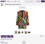 Incredible 1980s Bob Mackie Main Label Fully Sequin & Beaded Oversized Casino Themed Jacket