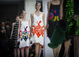 Exceptional Spring 2011 Prada by Miucci Prada Runway Look 27 & Ad Campaign Embroidered & Beaded White Dress