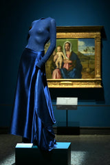 Fantastic Fall 1998 Giorgio Armani Runway, Ad Campaign & Exhibit Silk Skirt w Sequin Tank Top Set