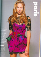 Exuberant Spring 1988 Christian Lacroix Luxe Demi-Couture Runway & Documented Strapless Floral Mini Dress