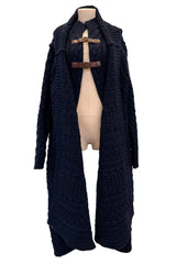 Fall 2006 Alexander McQueen 'The Widows of Culloden' Convertible Cashmere Wool Sweater Cardigan Jacket