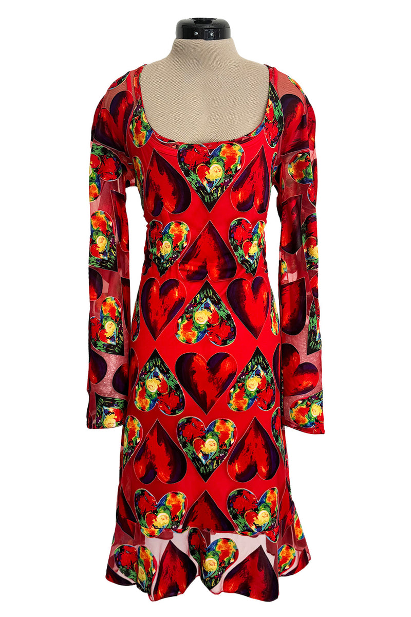 Important Spring 1997 Gianni Versace Well Documented Runway Dress w He – Shrimpton Couture Important Spring 1997 Gianni Versace Well Documented Runway Dress w He – Shrimpton Couture